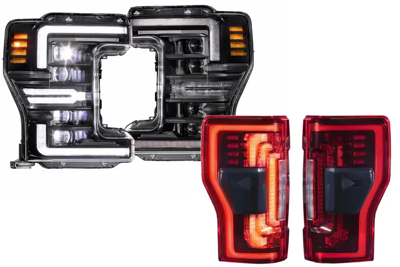Morimoto Xb Led Headlight & Tail Light Kit For 2017-2019 Ford F-250 Super Duty 1