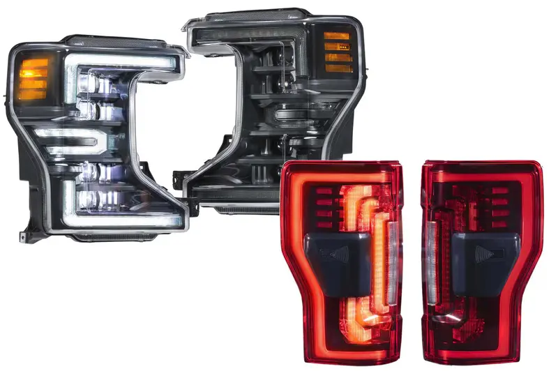 Morimoto Xb Led Headlight & Tail Light Kit For 2020-2022 Ford F-250 Super Duty 1