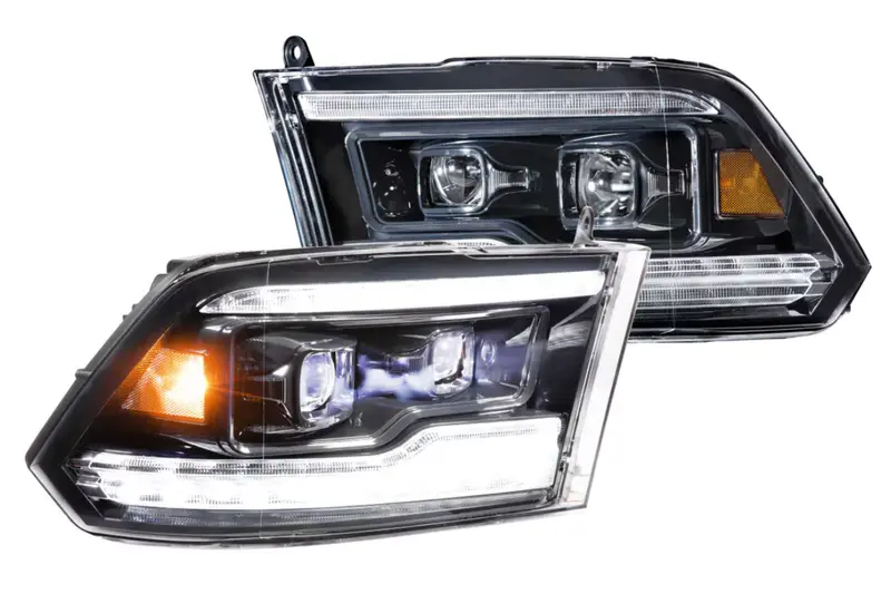 Morimoto Xb Led Headlights W/ White Drl For 2009-2018 Dodge Ram 1500 2500 3500 1