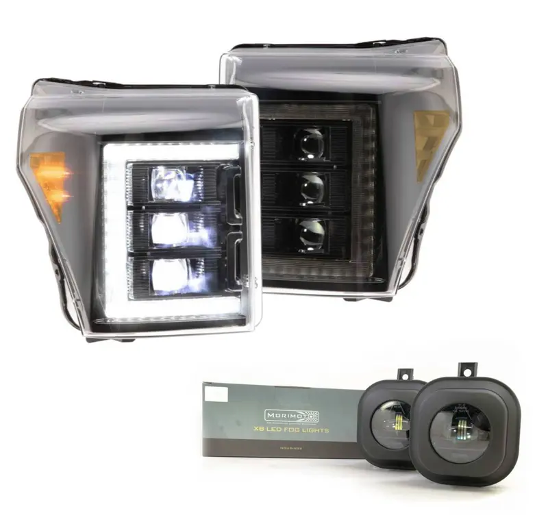 Morimoto Xb Led Plug & Play Headlight Assemblies & Fog Lights For 11-16 Ford Super Duty 1