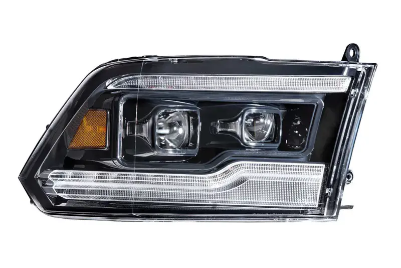 Morimoto Xb Led Projector Headlights W/ Amber Drl For 09-18 Ram 1500/2500/3500 2