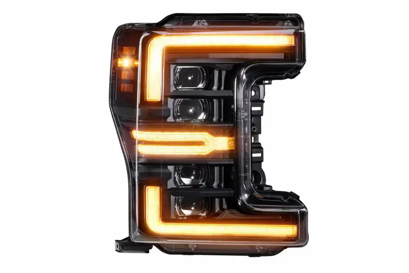 Morimoto Xb Led Projector Headlights W/ Amber Drl For 17-19 Ford F-250/F-350 Sd 2