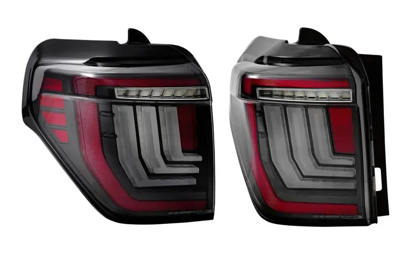 Morimoto Xb Led Tail Lights (Gen Ii) - 3D Light Blades - Smoked For 10-24 Toyota 1