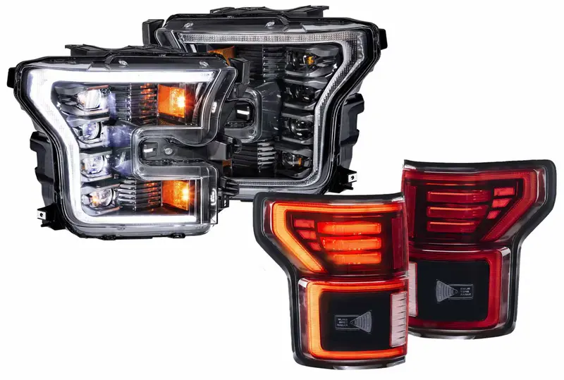 Morimoto Xb Plug N Play Led Headlight & Tail Light Kit For 2015-2017 Ford F-150 1