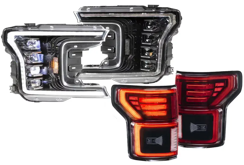 Morimoto Xb Plug N Play Led Headlight & Tail Light Kit For 2018-2020 Ford F-150 1