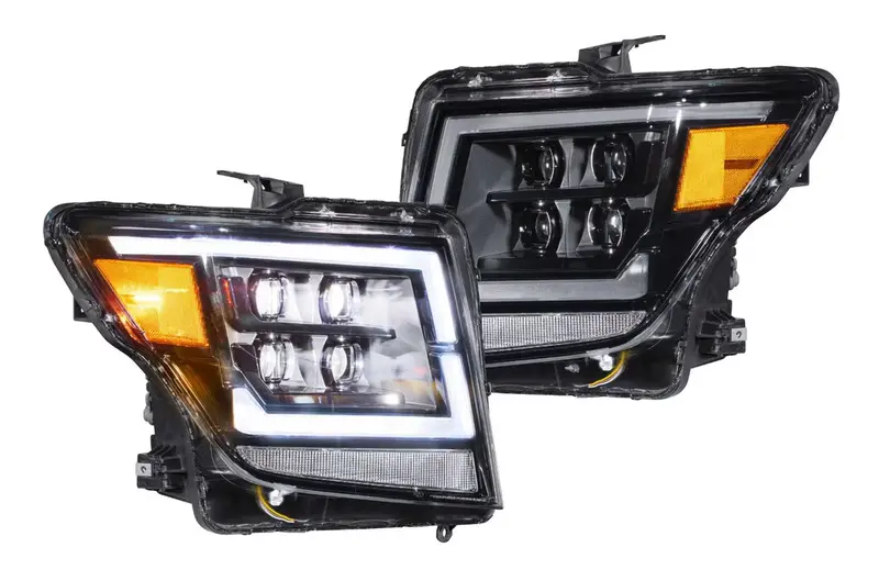 Morimoto Xb Plug & Play Led Headlights (Pair) For 2016-2022 Nissan Titan 1