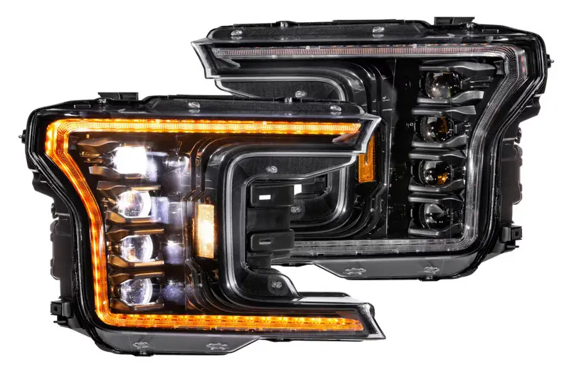 Morimoto Xb Plug & Play Led Headlights W/ Amber Drl For 2018-2020 Ford F-150 1