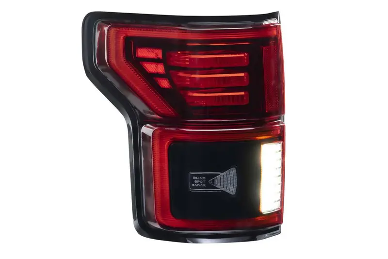 Morimoto Xb Powerful Led Tail Lights- Oe Halogen With Blis- Red - For 15-20 Ford 1