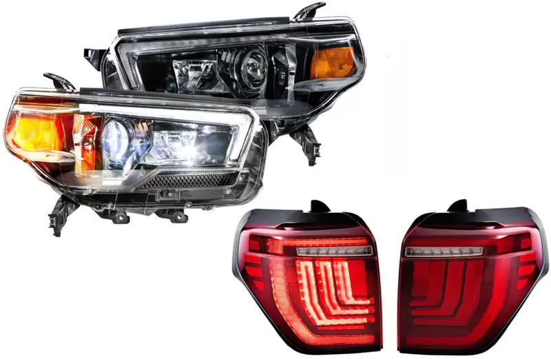 Morimoto Xb White Drl Headlight & Tail Light Kit For 2010-2013 Toyota 4Runner 1