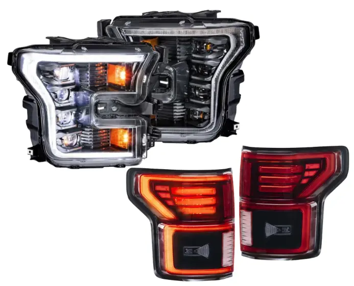 Morimoto Xb White Drl Headlight & Tail Light Kit For 2017-2020 Ford F-150 Raptor 1