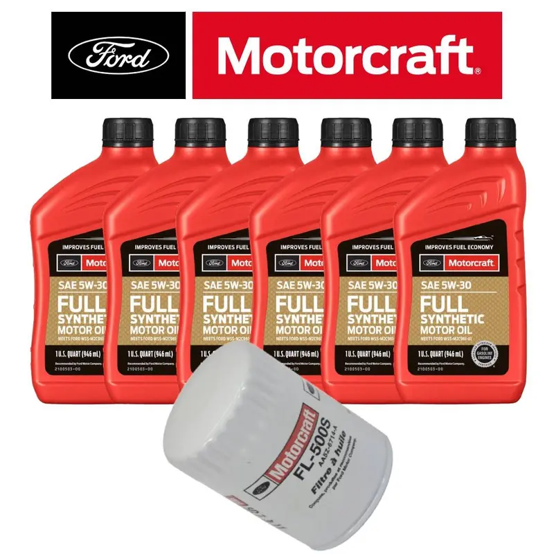 Motorcraft Synthetic Oil Change Kit For 11+ Ford Expedition/F-150 3.5L Ecoboost 1