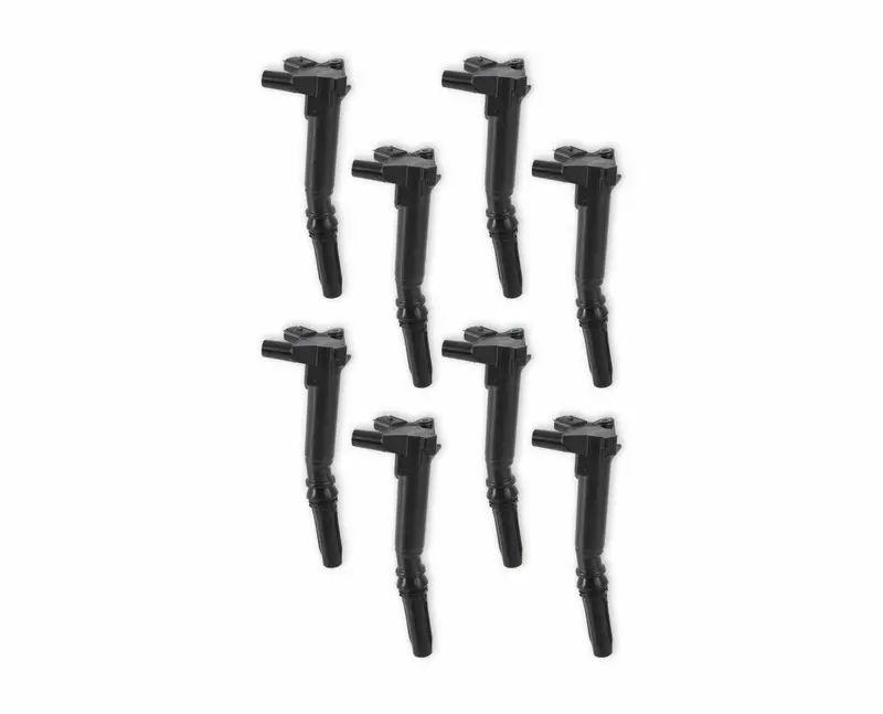 Msd (8) Black Replacement Ignition Coils For 10-17 Ford F-150/F-250/F-350 6.2L 2