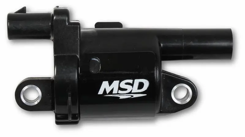Msd Black Ignition Coil/Spark Plug Wire Kit For 14+ Cadillac/Chevy/Gmc 5.3L/6.2L 2