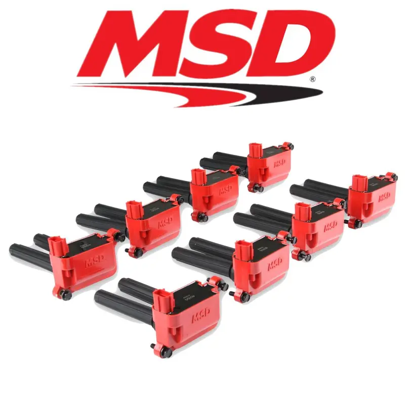 Msd Blaster Ignition Coil Set For 2011-2020 Dodge Ram 1500/2500/3500 5.7L Hemi 1