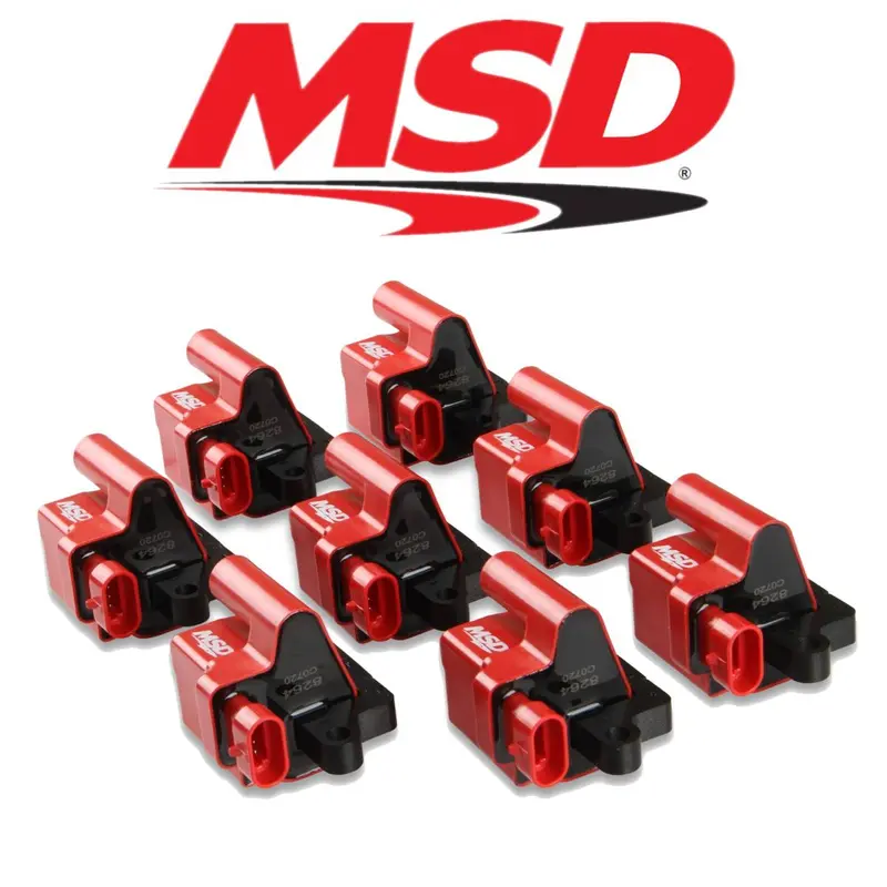Msd Blaster Ignition Coil Set For 99-07 Cadillac/Chevrolet/Gmc 4.8L/5.3L/6.0L Ls 1