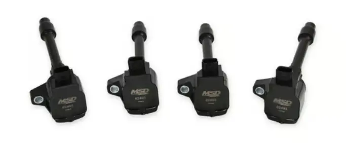 Msd Blaster Series Black Ignition Coils For Honda 2.0L/2.0L Turbo/1.5L 4-Cyl 1