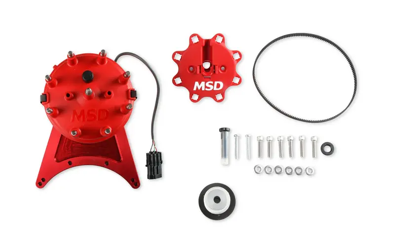 Msd Front Drive Distributor With Adjustable Cam Sync For Chevy Big Block Engines 1