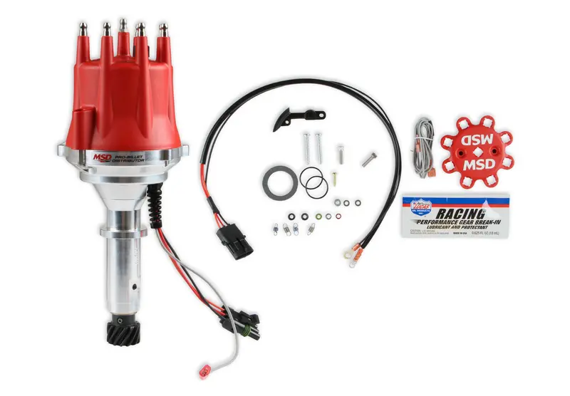 Msd Ready-To-Run Distributor W/ Built-In Ignition Module For Holden V8 Engines 1