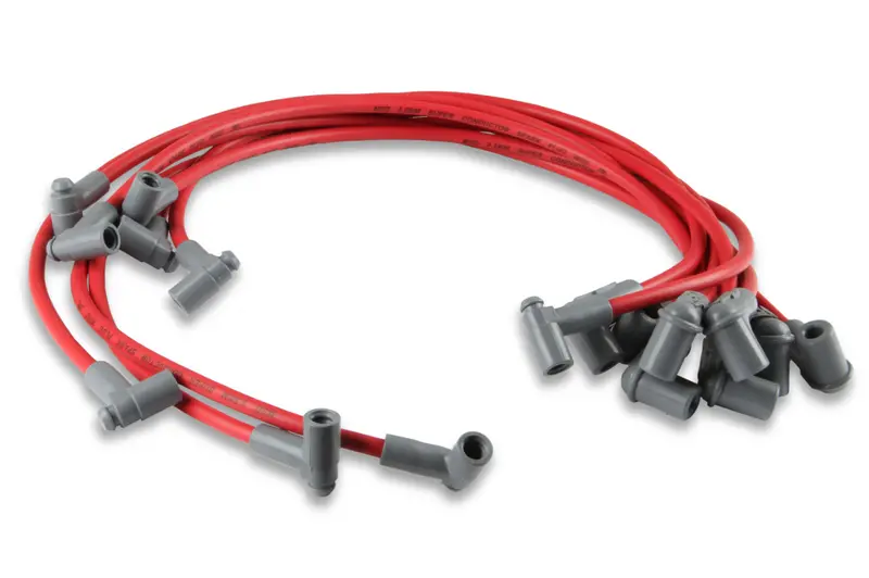 Msd Super Conductor Spark Plug Red Wire Set For Chevy Small Block 350 Hei Sbc 2