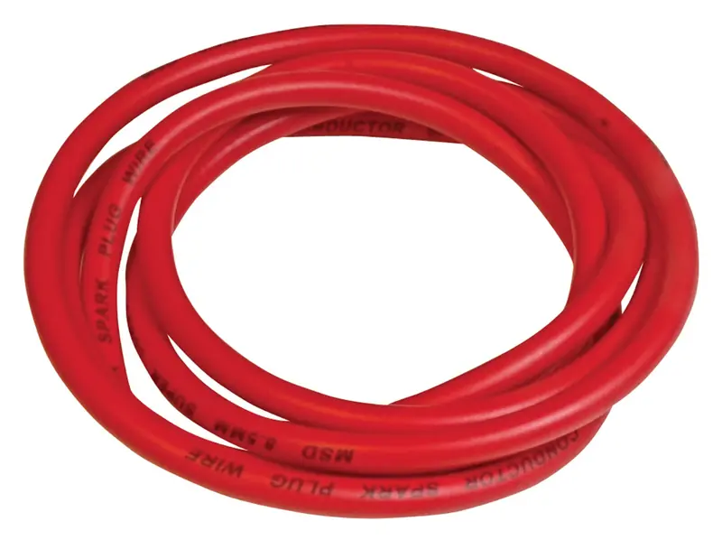 Msd Super Conductor Spark Plug Wire Red Bulk 300 Foot Roll - Universal 1