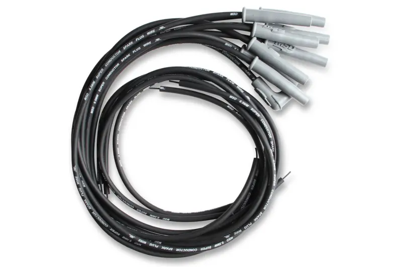 Msd Super Conductor Spark Plug Wire Set For Universal 8 Cyl Hei Multi-Angle 1