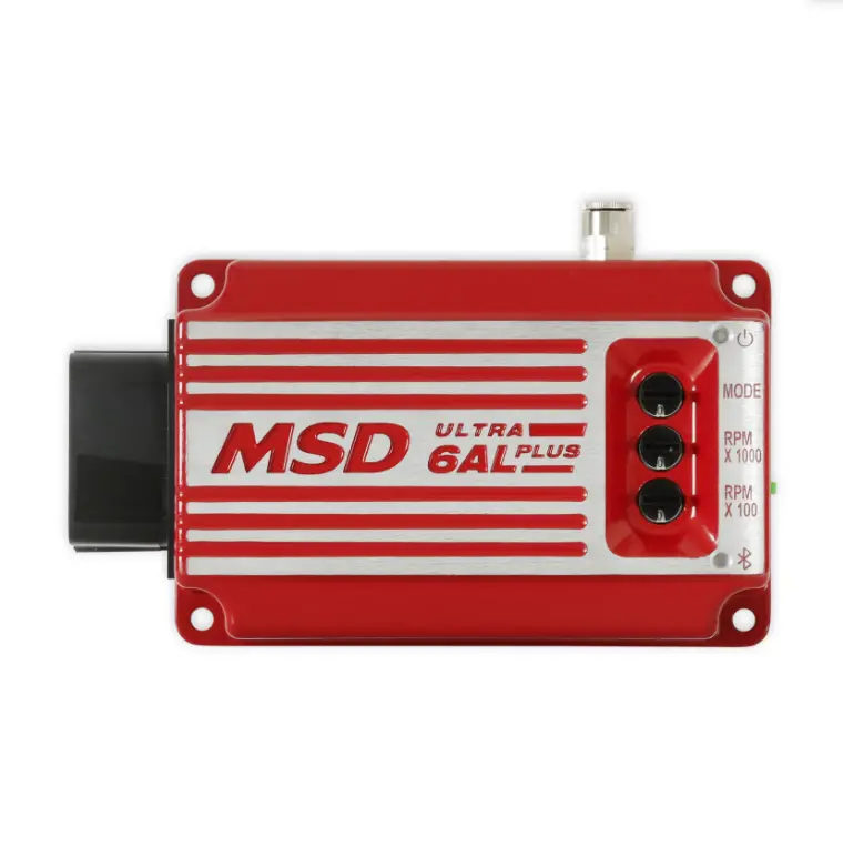 Msd Ultra 6Al Plus Ignition Control Box Red - App Programmable 1
