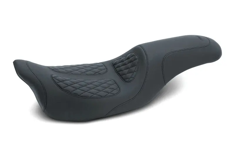 Mustang Signature Series Fastback Perewitz Seat For 2008-2021 Hd Fl Touring 1