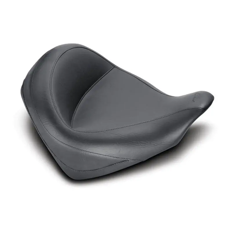 Mustang Wide Touring 15.5" Black Solo Seat For 2010-2021 Honda Vt1300cx Fury 1