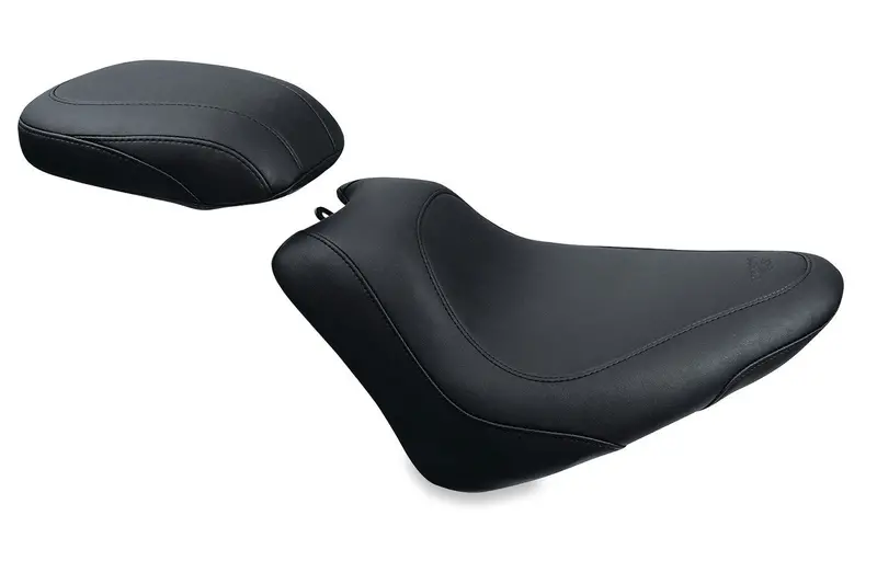 Mustang Wide Tripper Passenger Seat For 2011-2017 Harley-Davidson Blackline/Slim 2