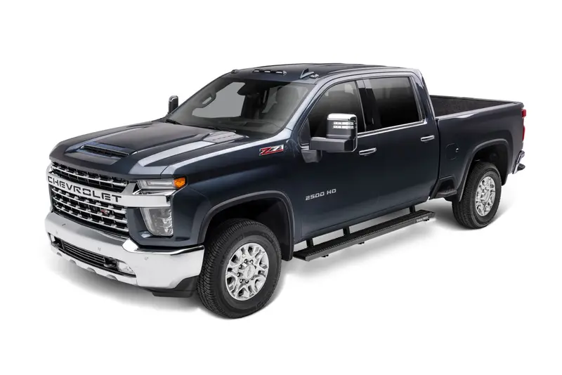 N-Fab Growler - Cab Len - 19 (New Body Style)-26 Silv/Sierra 1500/20-26Hd Crw - Tx Blk Gfc19cc-Tx 2