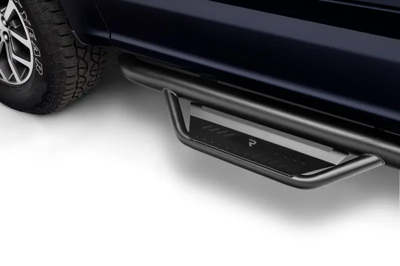 N-Fab Podium Lg- Cab Len (2 Steps)-15-26 F150/17-26 Raptor Sprcrw/17-26 Sd Crw/-Tx Blk Hpf1585cc-Tx 2