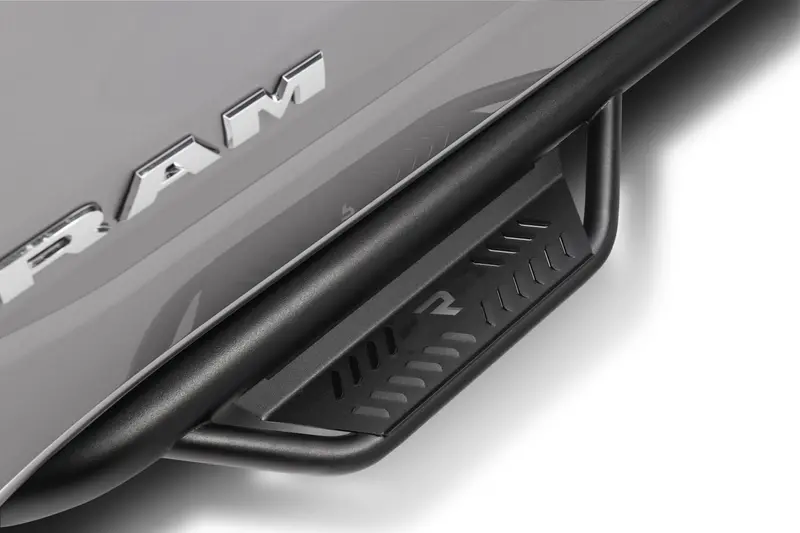 N-Fab Podium Lg - Cab Len (2 Steps) - 19-26 (New Body Style) Ram 1500 Crew - Tx Blk Hpd1980cc-Tx 2