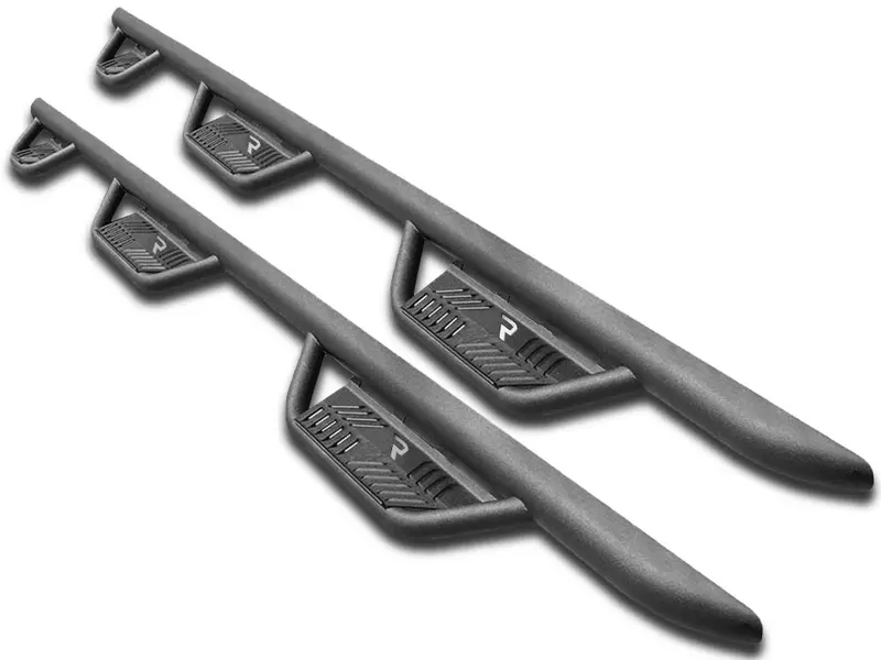 N-Fab Podium Lg - W2w W/Bed Acs (3 Steps) - 17-19 Silv/Sierra Hd 6'6" Crew - Tx Blk Hpc17104cc-6-Tx 1