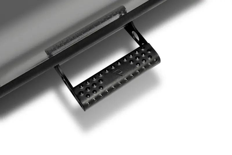 N-Fab Rkr Step Sys - Cab Len (2 Stp Mnts/2 Stps) - 05-23 Tacoma Double - Tx Blk T154rkrccs4 2