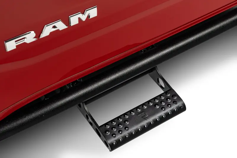 N-Fab Rkr Step Sys - Cab Len (2 Stp Mnts/2 Stps)-19-26 (New Body) Ram 1500 Crew-Txblk D194rkrccs4 2