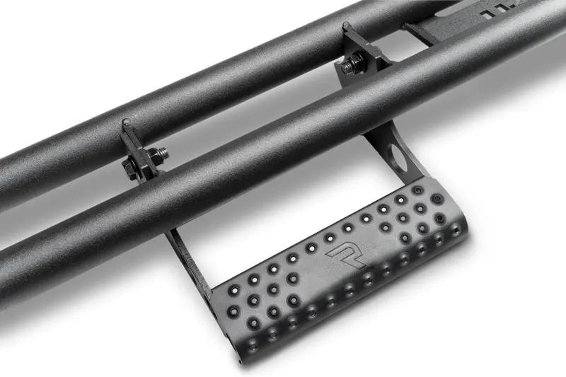 N-Fab Rkr Step Sys - Fulllen (1 Stp Mnt/1 Stp) - 21-26 Ford Bronco 2-Dr - Tx Blk F212brkrs2 1