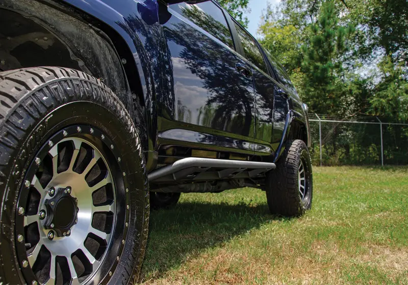 N-Fab Trailslider - Cab Len (2 Steps) - 22-26 Nissan Frontier Crew - Tx Blk Tsn22cc-Tx 2