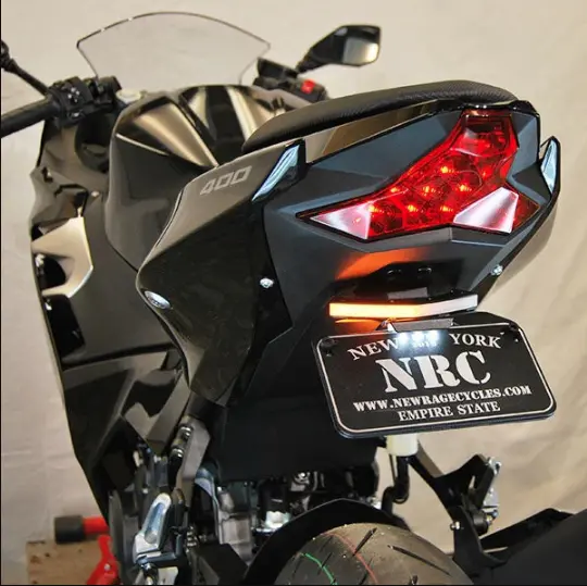 New Rage Cycles Fender Eliminator Kit For 2018-2024 Kawasaki Ninja 400 1