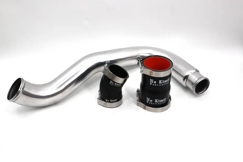 No Limit Fab Raw Hotside Intercooler Pipe For 2003–2007 Ford 6.0L Powerstroke 1