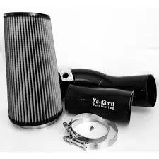 No Limit Fabrication 6.0 Cold Air Intake 03-07 Ford Super Duty Power Stroke Black Dry Filter 60Caibd 1