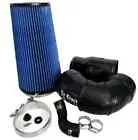 No Limit Fabrication 6.4 Cold Air Intake 08-10 Ford Super Duty Power Stroke Black Oiled Filter For Mod Turbo 5 Inch Inlet 64Caibo5 1