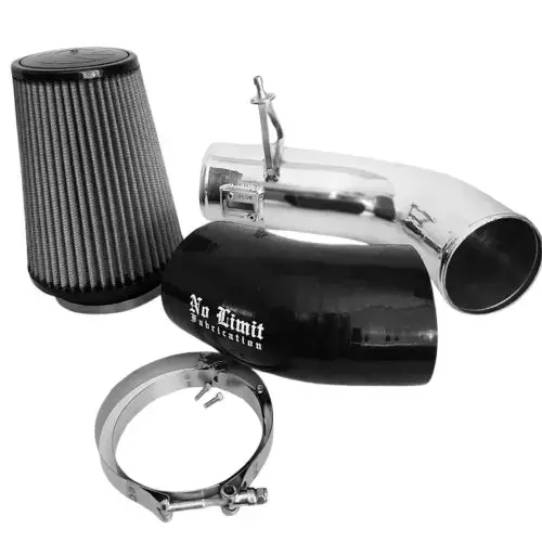 No Limit Fabrication 6.7 Cold Air Intake Polished Dry Filter 2017-2019 67Caipd17 1