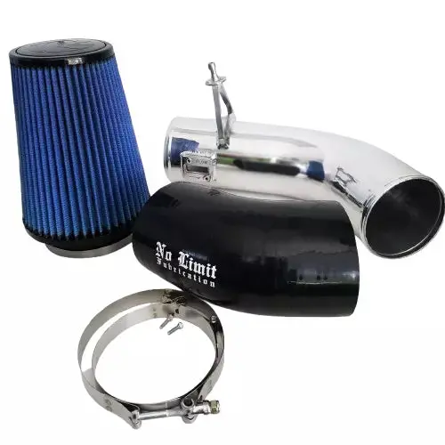 No Limit Fabrication 6.7 Cold Air Intake Polished Oiled Filter 2017-2019 67Caipo17 1