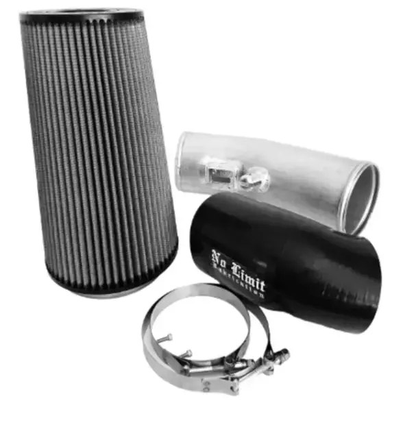 No Limit Fabrication 6.7 Cold Air Intake Raw Dry Filter 2017-2019 67Caird17 1