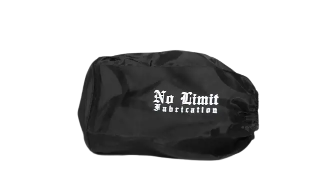 No Limit Fabrication Black Cold Air Intake With Pro Guard 7 Filter And Black Pre-Filter For 2011-2016 Ford 6.7L Powerstroke 2