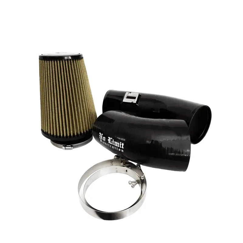No Limit Fabrication Black Cold Air Intake With Pro Guard 7 Filter For 2011–2016 Ford 6.7L Powerstroke 1