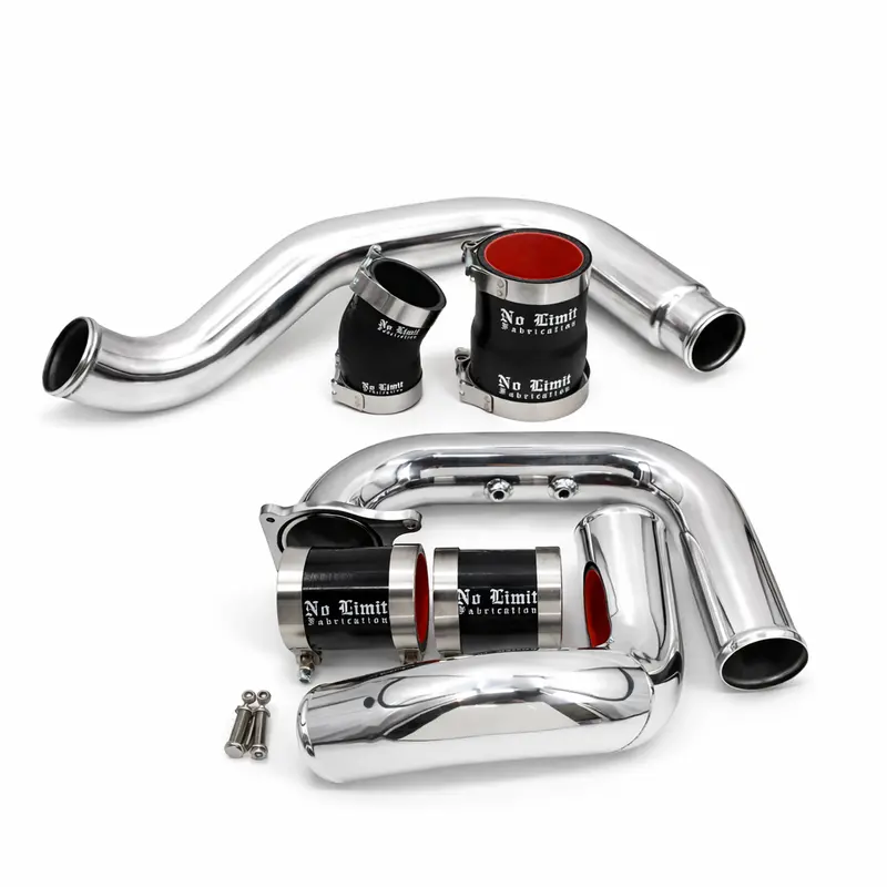 No Limit Fabrication Cold & Hot Side Intercooler Pipe Kit For 2003–2007 Ford 6.0L Powerstroke F-250/F-350 1