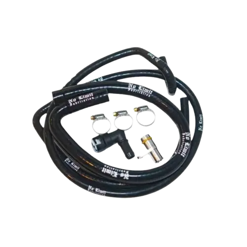 No Limit Fabrication High-Temp Silicone Coolant Line Kit For 2011-2025 Ford 6.7L Powerstroke 1