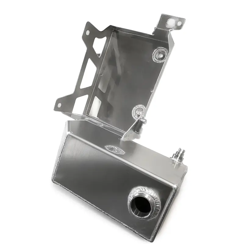 No Limit Fabrication Primary Coolant Tank Battery Tray Raw Finish For 2017-2024 Ford 6.7L Powerstroke 1