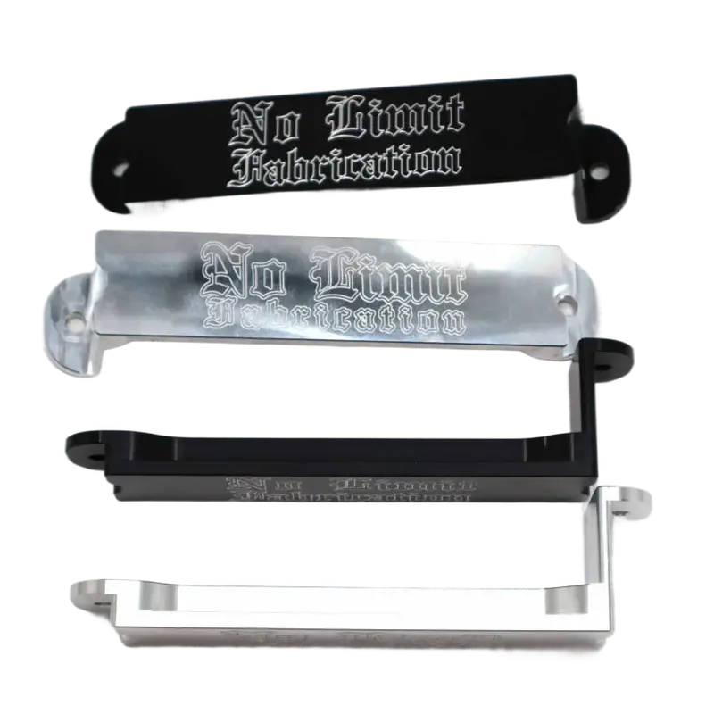 No Limit Fabrication Raw Battery Hold Down Kit For 2011-2016 Ford 6.7L Powerstroke 2